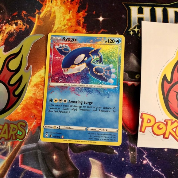 Pokemon Kyogre card shining fates - Picture 2 of 3